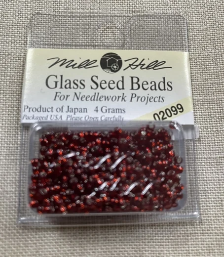 Mill Hill 02099 Seed Beads - Ruby
