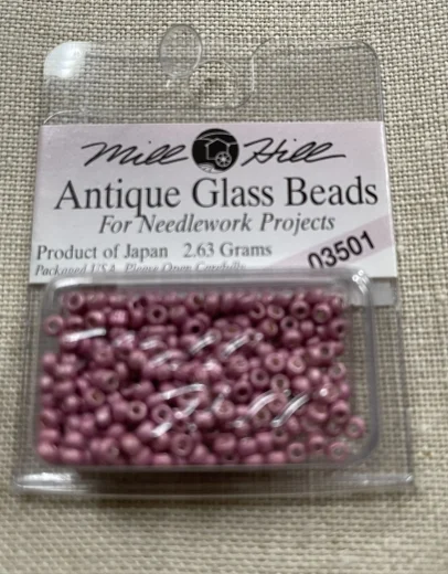 Mill Hill 03501 Antique Seed Beads - Satin Blush