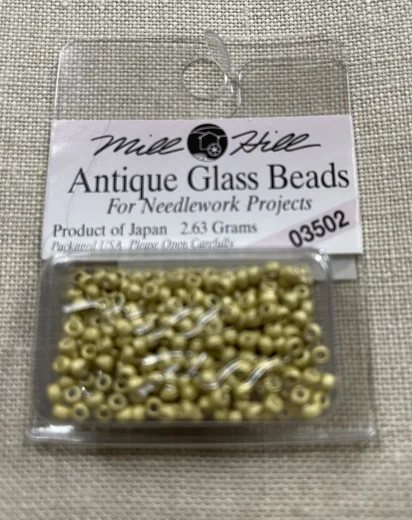 Mill Hill 03502 Antique Seed Beads - Satin Willow
