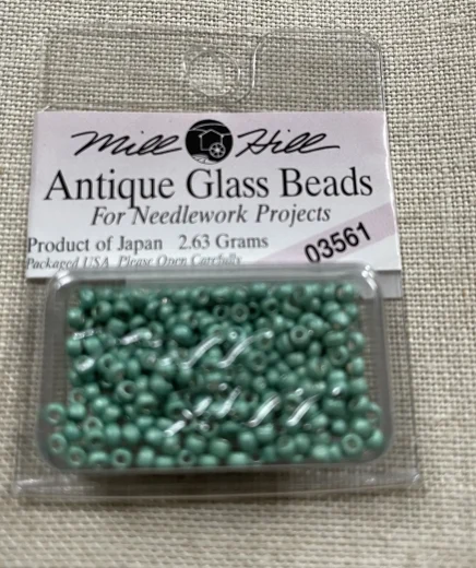Mill Hill 03561 Antique Seed Beads - Satin Ice Green