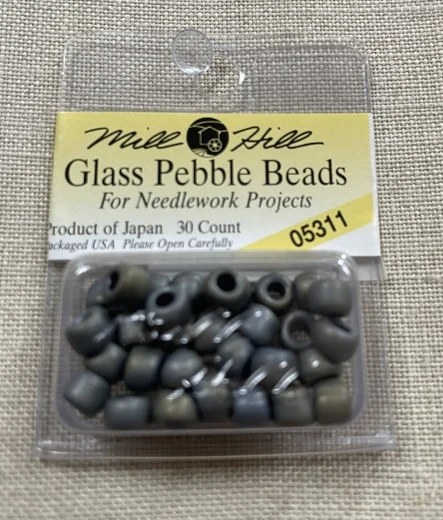 Mill Hill 05311 Pebble Beads - Pebble Gray