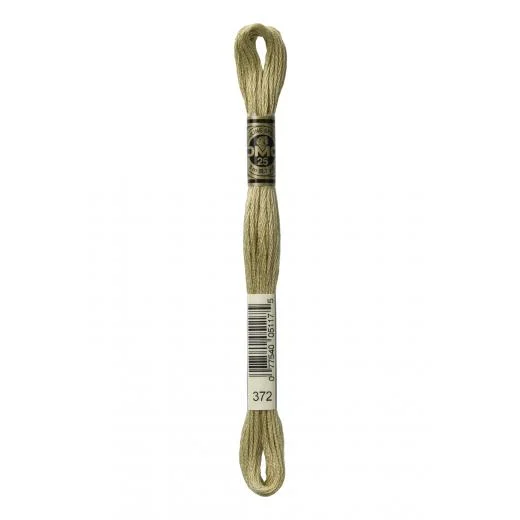 DMC Sticktwist Mouliné Spécial - 372 senf hell