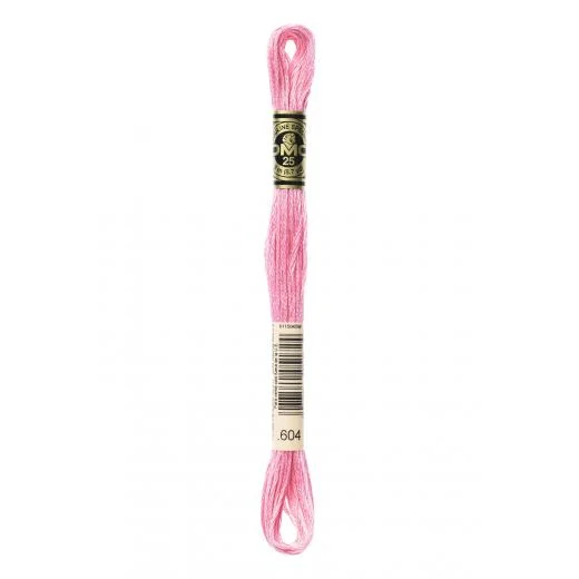 DMC Sticktwist Mouliné Spécial - 604 moosbeere hell