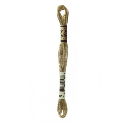 DMC Sticktwist Mouliné Spécial - 612 graubraun hell