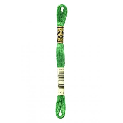 DMC Sticktwist Mouliné Spécial - 701 grün hell