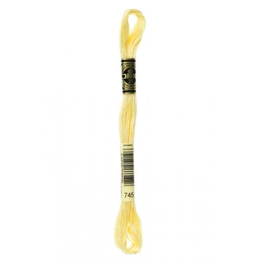 DMC Sticktwist Mouliné Spécial - 745 gelb hellblass