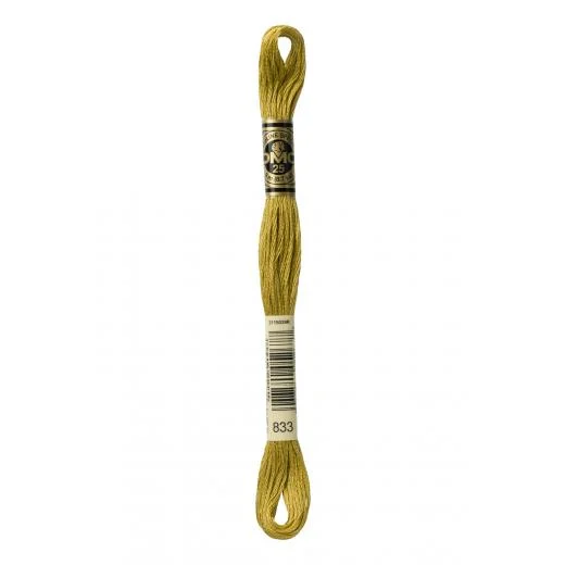 DMC Sticktwist Mouliné Spécial - 833 goldolive hell