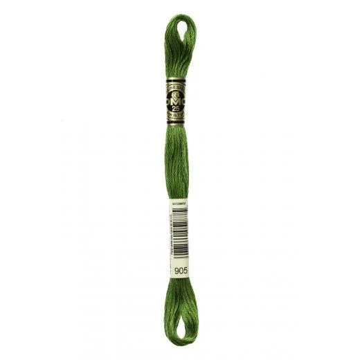 DMC Sticktwist Mouliné Spécial - 905 papgeiengrün dunkel