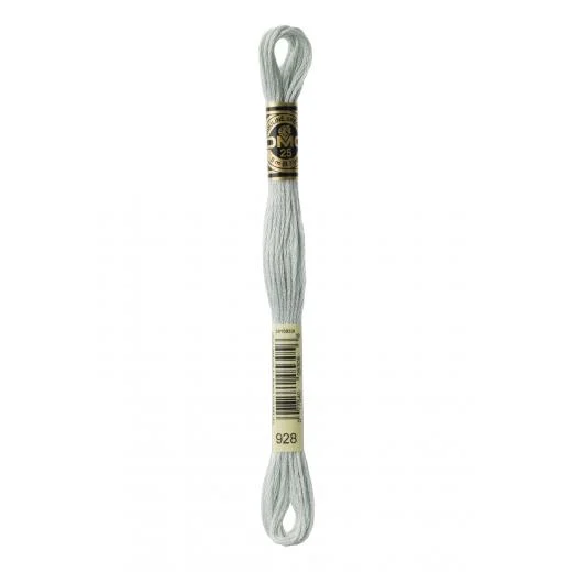 DMC Sticktwist Mouliné Spécial - 928 graugrün sehr hell