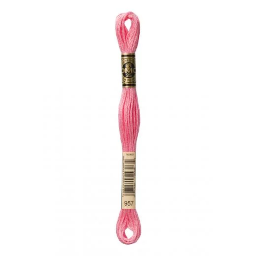 DMC Sticktwist Mouliné Spécial - 957 geranie blass