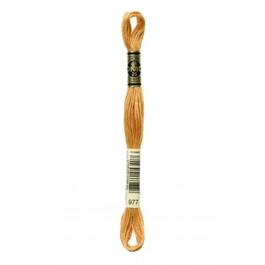 DMC Sticktwist Mouliné Spécial - 977 goldbraun hell