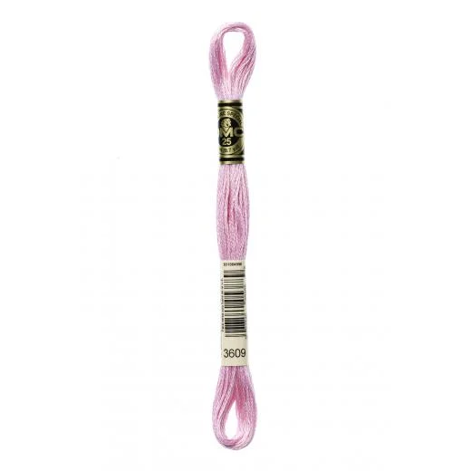 DMC Sticktwist Mouliné Spécial - 3609 pflaume hellstes