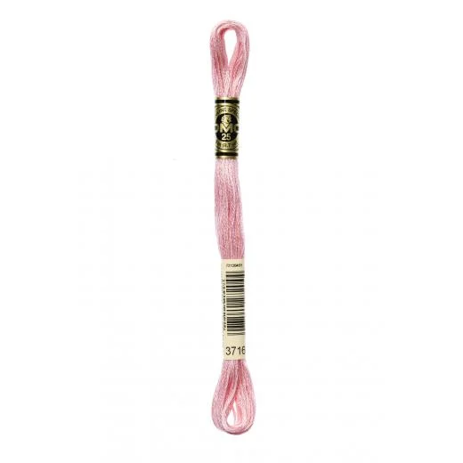 DMC Sticktwist Mouliné Spécial - 3716 rose sehr hell