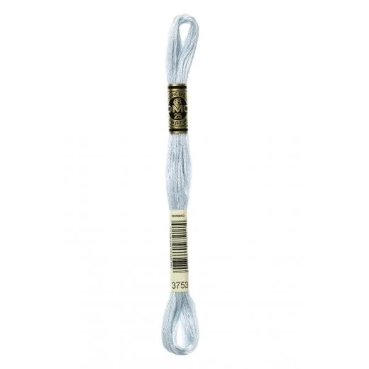 DMC Sticktwist Mouliné Spécial - 3753 antikblau hellstes