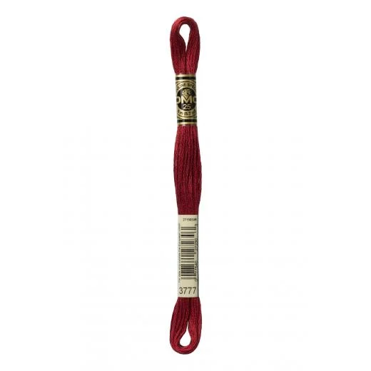 DMC Sticktwist Mouliné Spécial - 3777 terracotta sehr dunkel