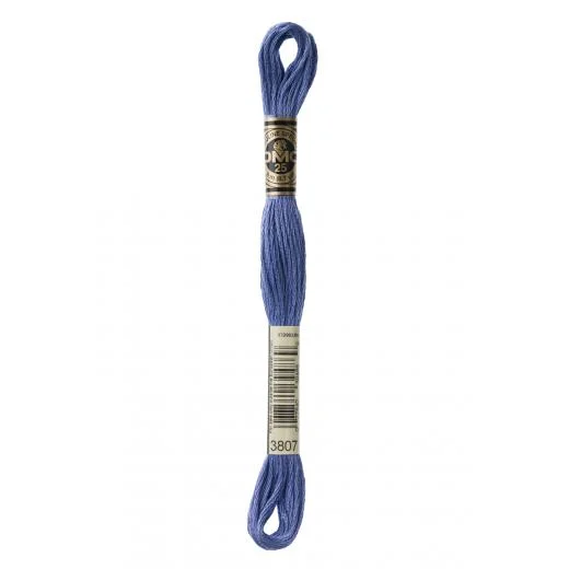 DMC Sticktwist Mouliné Spécial - 3807 kornblumenblau