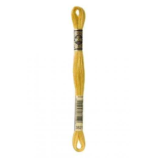 DMC Sticktwist Mouliné Spécial - 3821 stroh