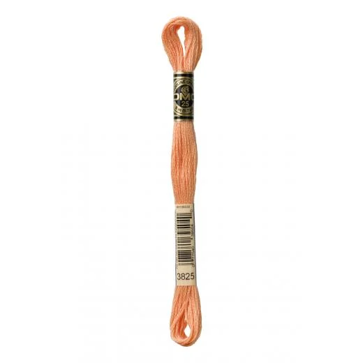 DMC Sticktwist Mouliné Spécial - 3825 kürbis blass