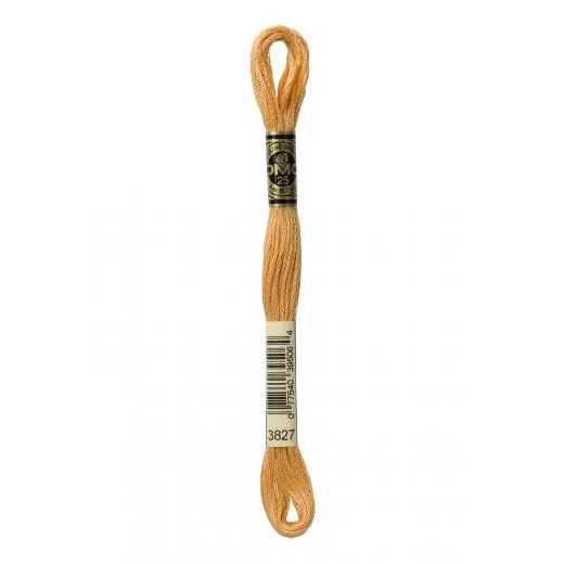 DMC Sticktwist Mouliné Spécial - 3827 goldbraun blass
