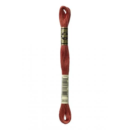 DMC Sticktwist Mouliné Spécial - 3830 terracotta