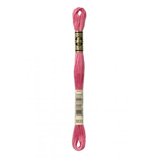 DMC Sticktwist Mouliné Spécial - 3833 himbeere hell