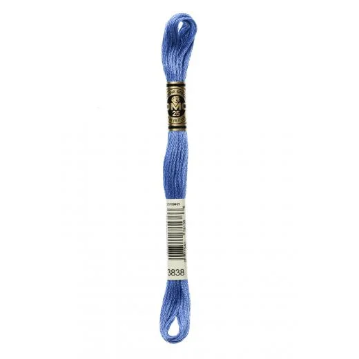 DMC Sticktwist Mouliné Spécial - 3838 lavendelblau dunkel