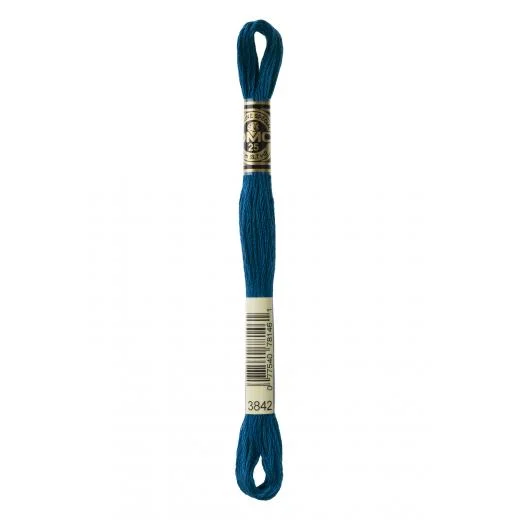 DMC Sticktwist Mouliné Spécial - 3842 Wedgewood dunkel