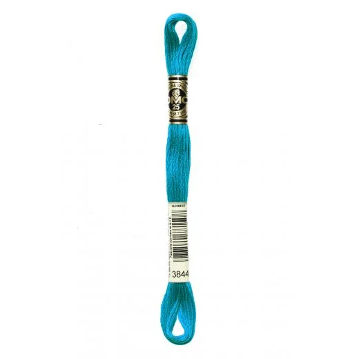 DMC Sticktwist Mouliné Spécial - 3845 helltürkis mittel