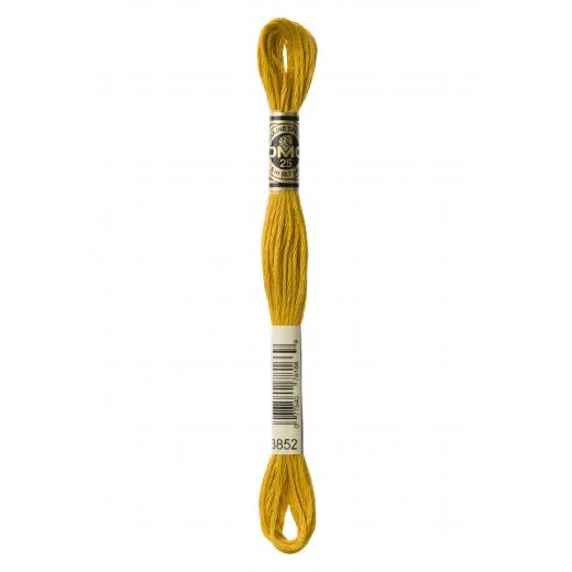 DMC Sticktwist Mouliné Spécial - 3852 stroh sehr dunkel