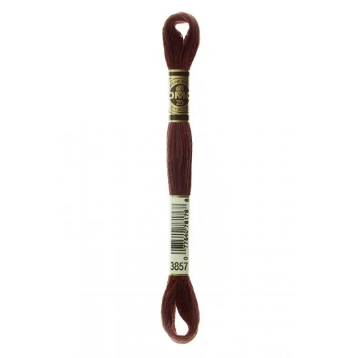 DMC Sticktwist Mouliné Spécial - 3857 rosenholz dunkel
