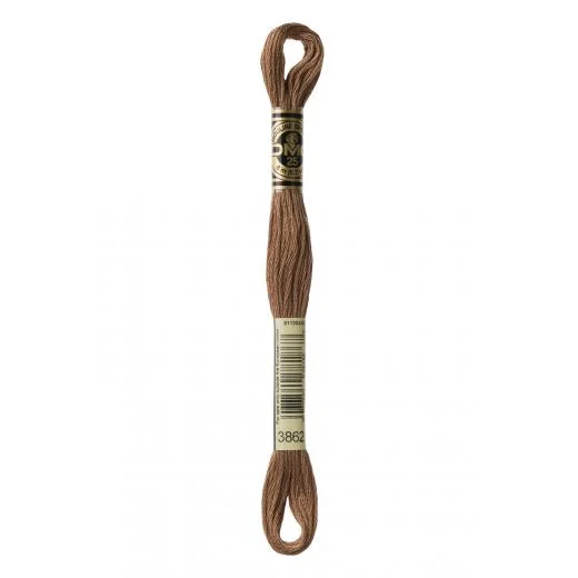 DMC Sticktwist Mouliné Spécial - 3862 mokkabeige dunkel