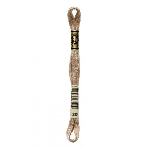 DMC Sticktwist Mouliné Spécial - 3864 mokkabeige hell