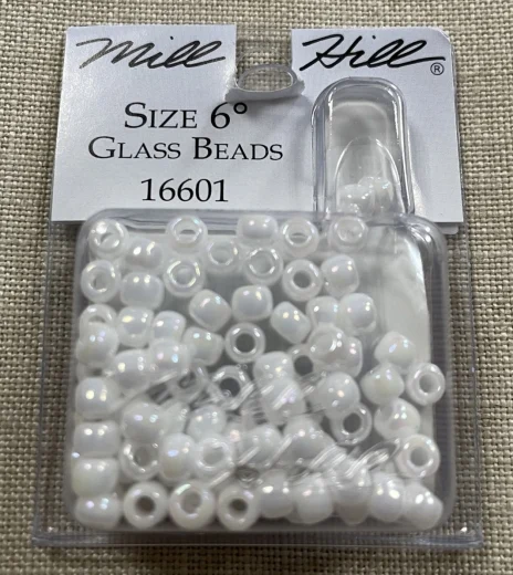 Mill Hill 16601 Pony Beads - White