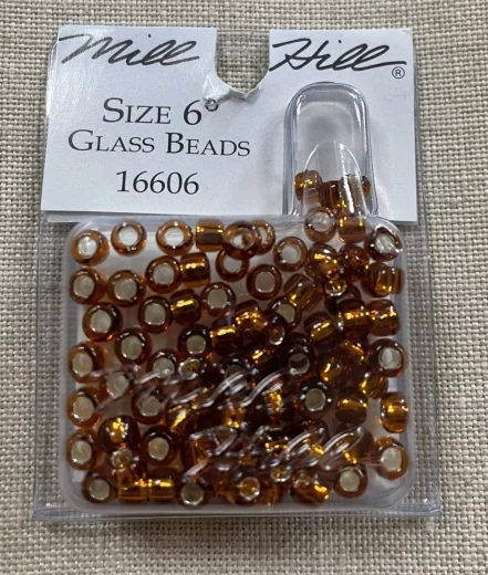 Mill Hill 16606 Pony Beads - Brilliant Bronze