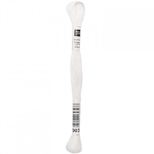 Rico Design Sticktwist - Farbe 3 weiss