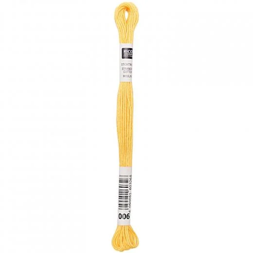 Rico Design Sticktwist - Farbe 6 zitrone