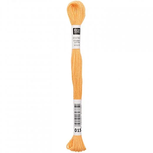 Rico Design Sticktwist - Farbe 15 orange
