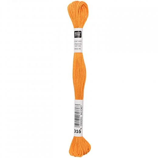 Rico Design Sticktwist - Farbe 16 orange