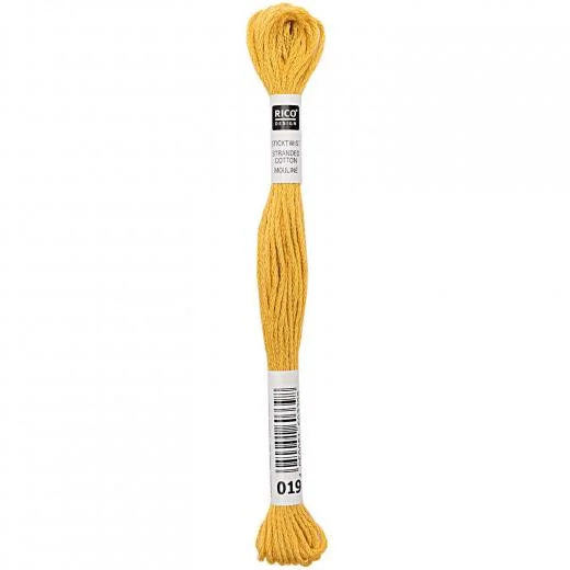 Rico Design Sticktwist - Farbe 19 goldgelb