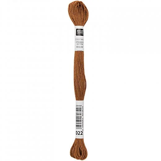 Rico Design Sticktwist - Farbe 22 goldgelb