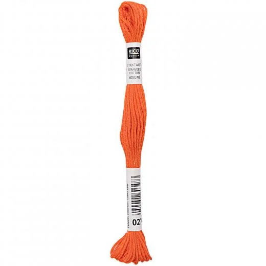 Rico Design Sticktwist - Farbe 27 brillantrot