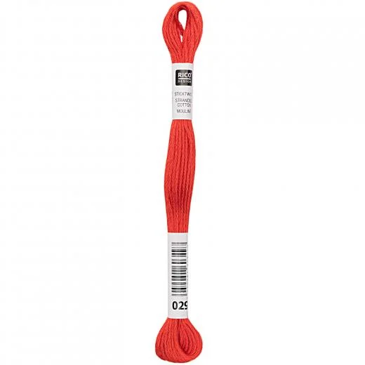 Rico Design Sticktwist - Farbe 29 brillantrot