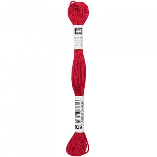 Rico Design Sticktwist - Farbe 39 rot