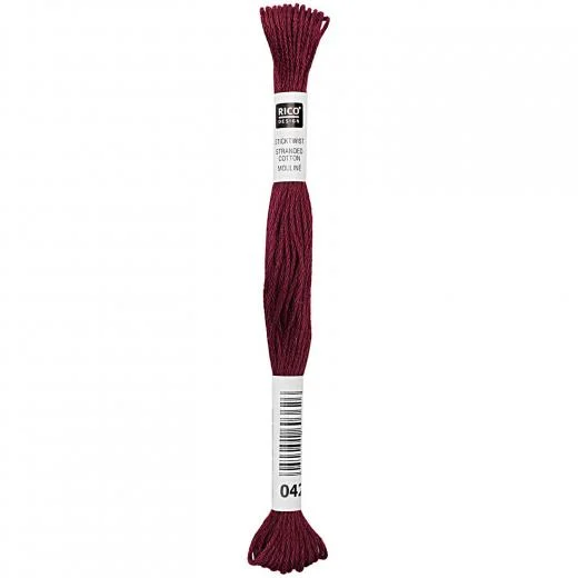 Rico Design Sticktwist - Farbe 42 rot