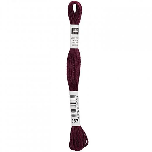 Rico Design Sticktwist - Farbe 63 fuchsia