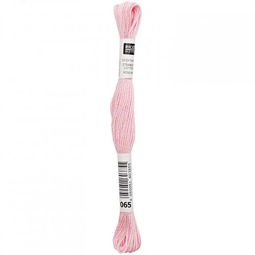 Rico Design Sticktwist - Farbe 65 hellrosa