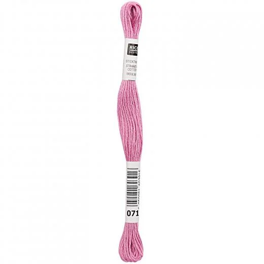 Rico Design Sticktwist - Farbe 71 beerenrot