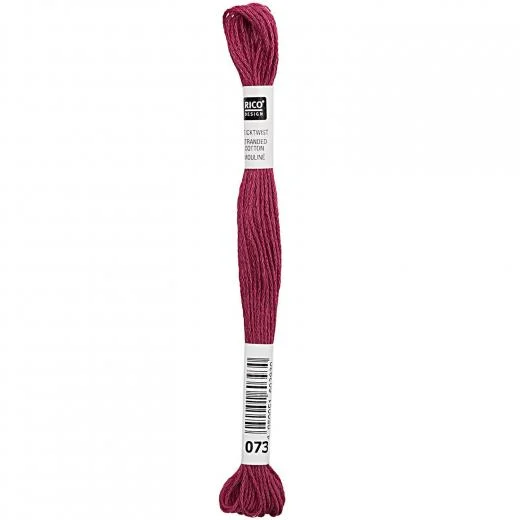 Rico Design Sticktwist - Farbe 73 beerenrot