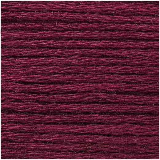Rico Design Sticktwist - Farbe 75 beerenrot