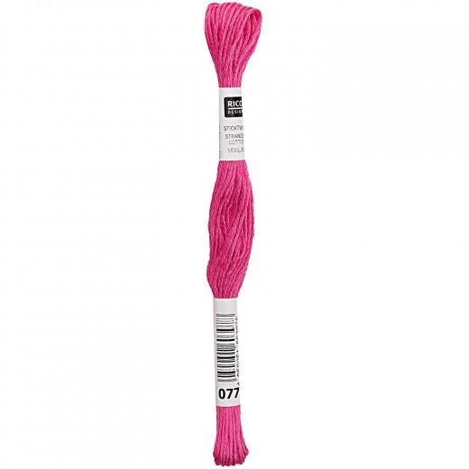 Rico Design Sticktwist - Farbe 77 pink